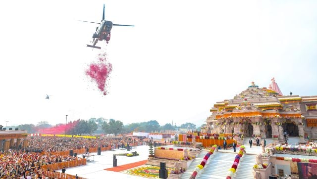 In Images | The big moments from the Ram mandir consecration ceremony ...