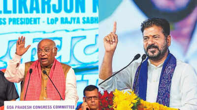 Mallikarjun Kharge extends support to Telangana CM Revanth Reddy ‘Deeply unfair’: Kharge slams Centre over Revanth Reddy’s US tour cancellation