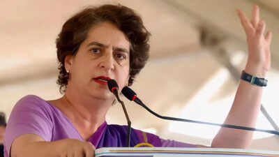 Priyanka Gandhi urges PM Modi to order FIR against those who "purified" Kharge's Haldwani rally venue. File FIR against those who did 'purification': Priyanka to PM Modi