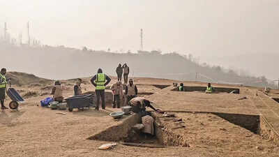 Excavations for the second phase of the 2,000-year-old Buddhist site at Zehanpora in Baramulla to begin on Saturday Second excavation phase at Kashmir Buddhist starts today