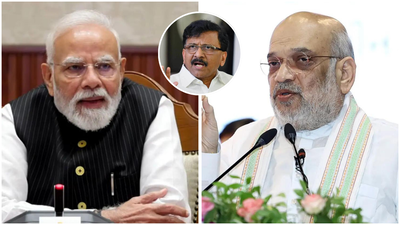 Sanjay Raut takes jibe at PM Modi, Amit Shah over Vande Mataram row 'There won't be a teleprompter': Sanjay Raut dares PM Modi, Shah to sing full Vande Mataram