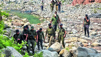 An Army-CRPF-J&K police team launched the operation in Brattal bordering Kathua district 2 Jaish terrorists killed in Udhampur