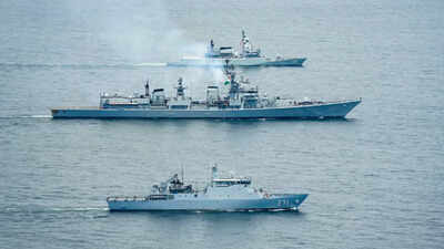 No damage was reported in the incident (File photo) ‘Came close at high speed’: What led to India-Pakistan naval collision at Arabian Sea