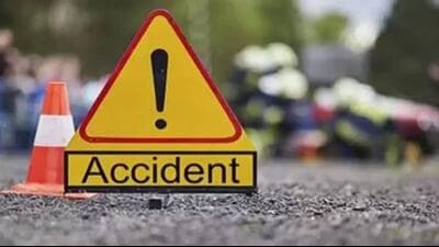 A cyclist and a motorcyclist lost their lives in separate hit-and-run cases in Zirakpur. (HT File) A cyclist and a motorcyclist lost their lives in separate hit-and-run cases in Zirakpur. (HT File)