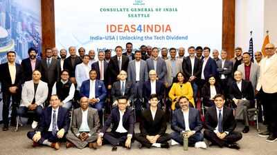 Indian-American Tech CEOs forum 'IDEAS4INDIA' held in Seattle. Microsoft CEO Satya Nadella hails Seattle’s tech growth, deepening India ties at 'IDEAS4INDIA' forum