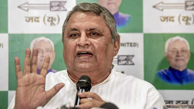 File photo: Bihar deputy chief minister Vijay Kumar Chaudhary ‘No reason to make haste’: JD(U) takes cautious stand on UCC, says it will decide after studying Bill