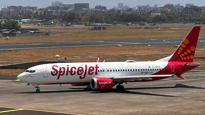 Flights SG 5111 and SG 5105 were scheduled to depart for Dubai on Monday morning and evening Over 200 SpiceJet passengers protest at Delhi airport over repeated flight delays