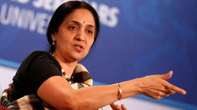 Chitra Ramakrishnan (File photo) SC bins ex-NSE chief Chitra Ramakrishna's plea to stop graft proceedings