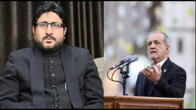 Shia cleric Yasoob Abbas meets Iranian President Pezeshkian, calls for stronger India-Iran ties