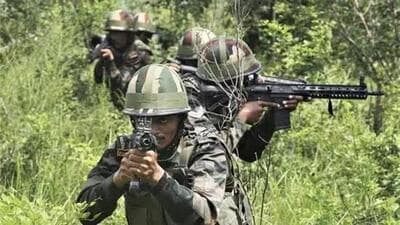 Security personnel had been tracking the terrorist group in the forested belt of Udhampur’s Majalta area following suspicious movements last week. (Representational photo) Security personnel had been tracking the terrorist group in the forested belt of Udhampur’s Majalta area following suspicious movements last week. (Representational photo)