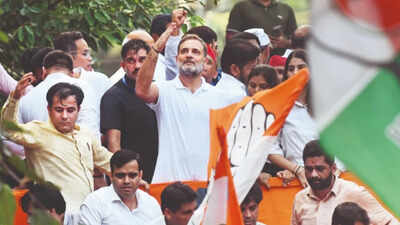 Delhi traders have urged Rahul Gandhi to postpone the November 1 rally, warning of potential losses of Rs 10,000 crore 10L people, 20k vehicles, Rs 10k cr loss: Why traders' body want Rahul's Nov 1 rally postponed