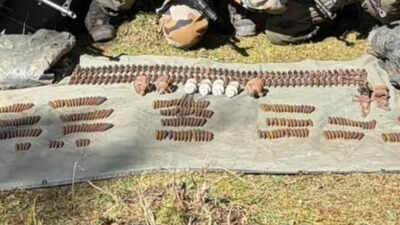 Cache of ammunition recovered Ammo cache seized in J&K’s Rajouri