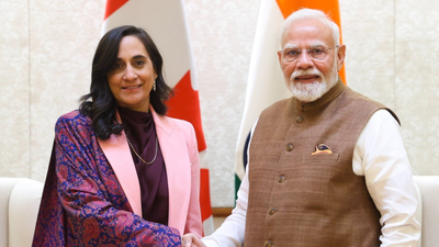 As Canada minister calls on him, PM Modi backs momentum in ties