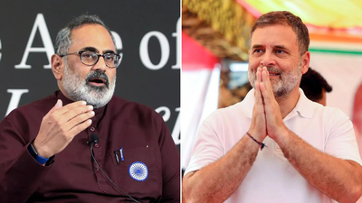 With Rahul running a campaign against the government over SIR after targeting it over paper leaks, BJP fielded Rajeev Chandrasekar to flay him. BJP slams Congress, accuses Rahul of hypocrisy, lying