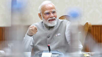 File photo: Prime Minister Narendra Modi (Picture credit: PTI) Cabinet adopts resolution hailing achievements of PM Modi