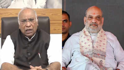 Congress will hold ‘vote bachao, desh bachao’ rally on Nov 1 in Delhi, while Amit Shah will attend the ‘loktantra bachao, arajakta hatao’ padayatra on Nov 2 in Telangana Congress to hold ‘Vote Bachao' rally at Ramlila Maidan on Nov 1; Amit Shah to lead padayatra in T'gana on Nov 2