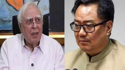 Kapil Sibal hits back at Kiren Rijiju 'Did we use pellet guns?' Kapil Sibal hits back at Kiren Rijiju over remarks on protests under Congress rule