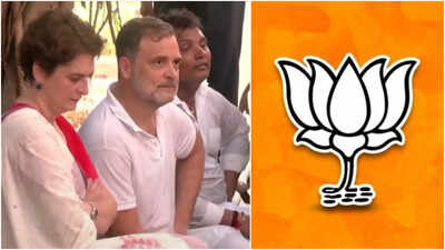 BJP leaders escalated attacks on Rahul Gandhi following his protests against the Election Commission 'Inappropriate': BJP turns heat on Rahul Gandhi over 'clash' with female Delhi cop during anti-CEC protest