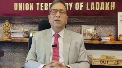File photo: Ladakh's Chief Secretary Ashish Kundra Ladakh government reaches out to protesters demanding liquor ban