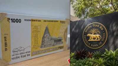 Rs 1,000 note rumour gains traction online; PIB Fact Check calls it fake New Rs 1,000 note with temple design? PIB Fact Check debunks viral claim