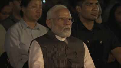 PM Modi PM Modi attends ‘Anand Math’ play ahead of Ekta Diwas celebrations in Gujarat
