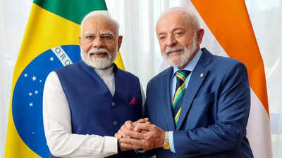 PM Narendra Modi congratulated Brazil's President Luiz Inacio Lula da Silva on his re-election, pledging to deepen bilateral ties and advance shared Global South priorities PM Modi congratulates Brazil's Lula on re-election, says will advance Global South cooperation
