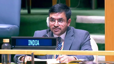 New Delhi reiterated that Jammu and Kashmir remains an integral and inalienable part of India. ‘Prioritise welfare over military directives’: India raps Pak on minority rights at UN