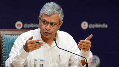 File photo: Union minister for railways, information & broadcasting, and electronics & IT Ashwini Vaishnaw Privacy law doesn’t infringe upon press freedom: IT & I&B minister