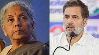 'Refrain from seeing ghosts everywhere': Nirmala Sitharaman hits back at Rahul Gandhi over Tata Group remarks