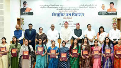 Uttarakhand CM Dhami hands over appointment letters to 332 recruits under ESI scheme