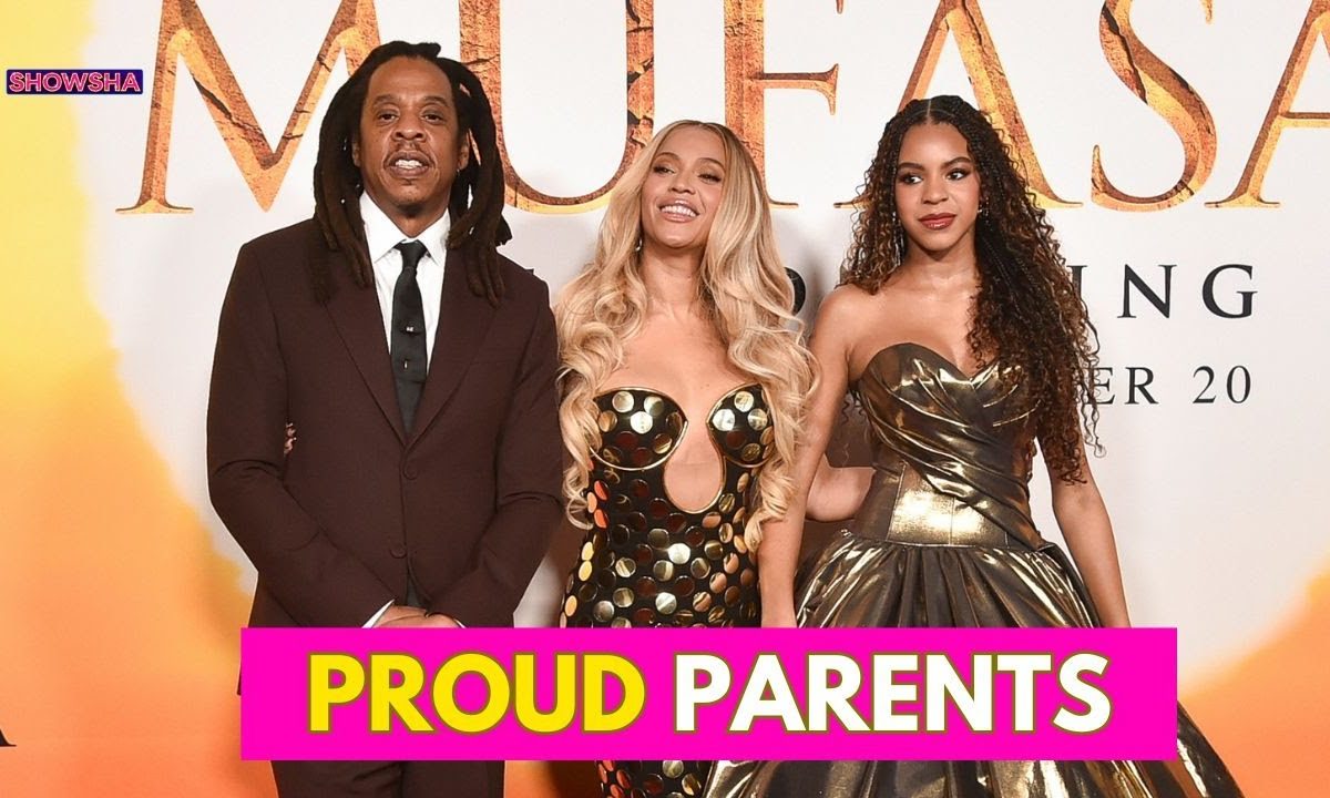 Jay-Z & Beyoncé Cheer For Daughter Blue Ivy Carter At ‘Mufasa: The Lion ...
