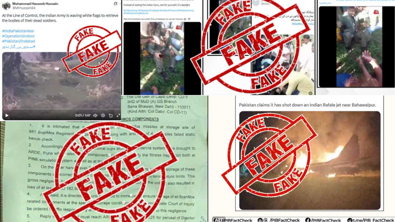Fake news alert: Government fact checks 'Pakistani propaganda' on ...